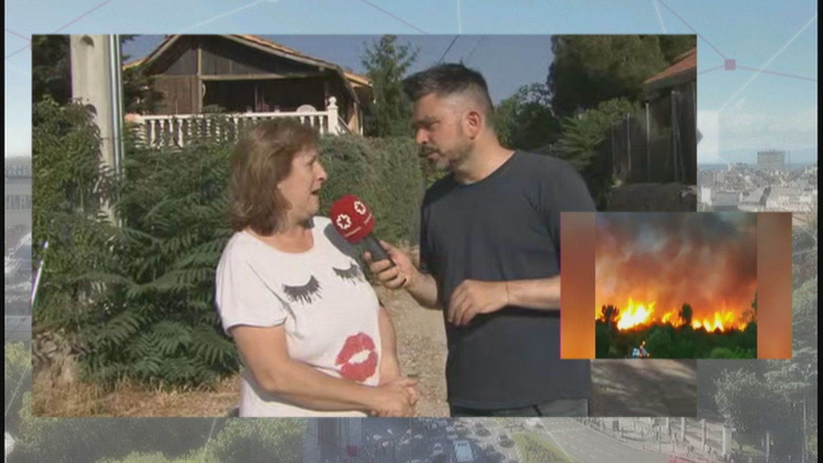Sin riesgo para las viviendas por el incendio en El Berrueco