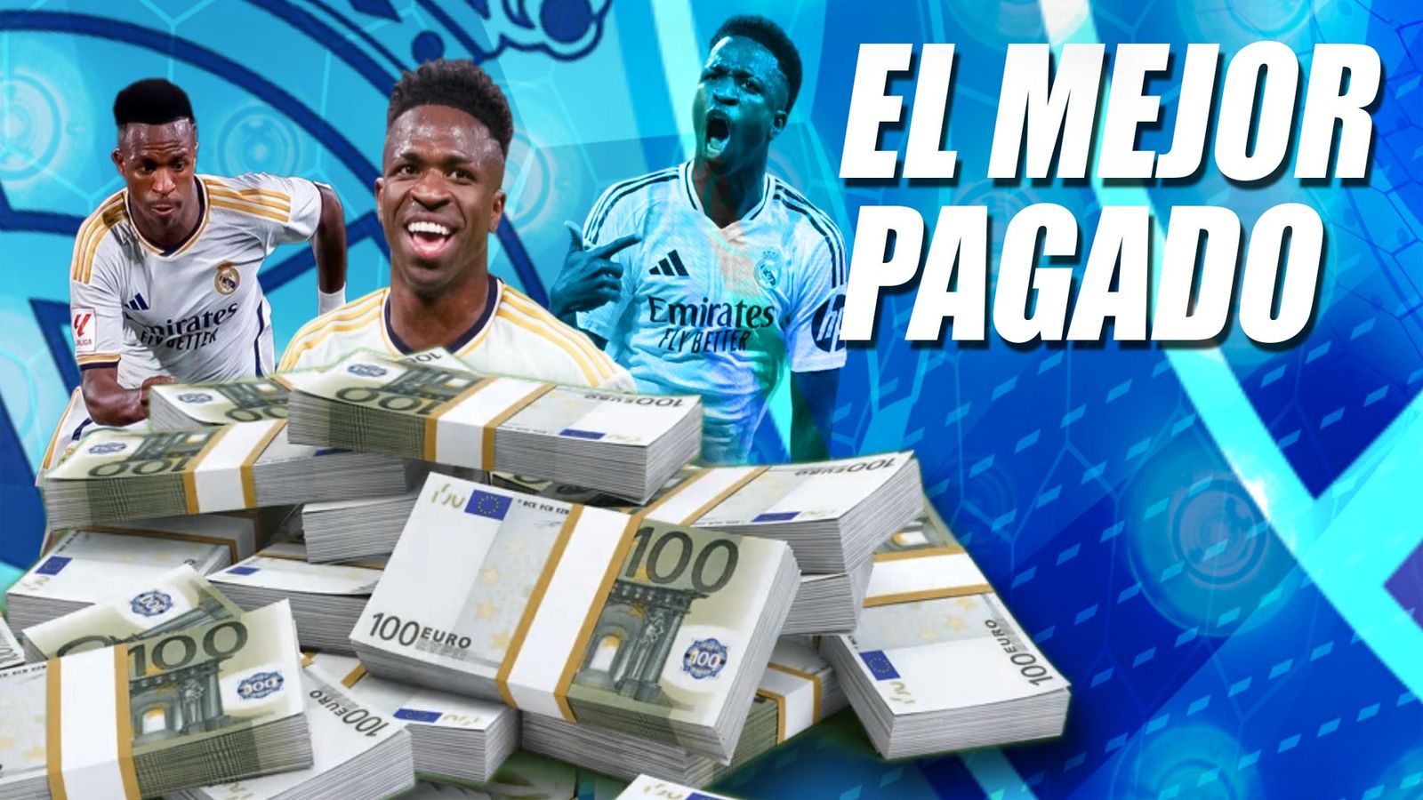Vinicius quiere ser el mejor pagado del Real Madrid