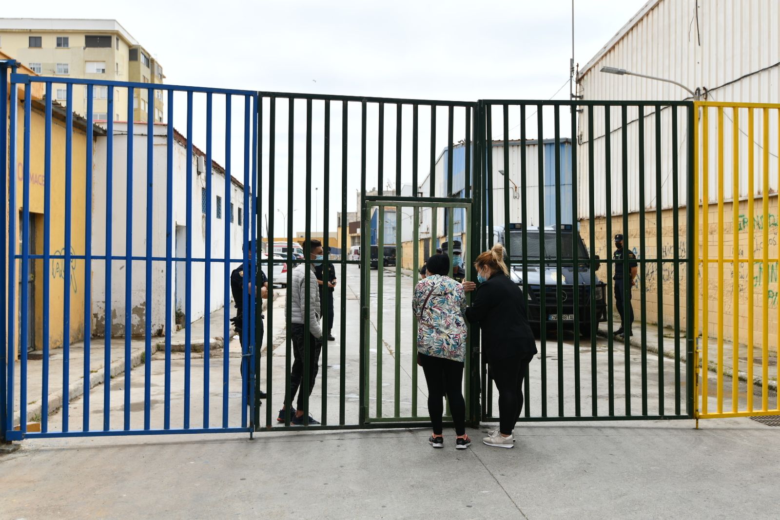 Frontera de Ceuta con Marruecos