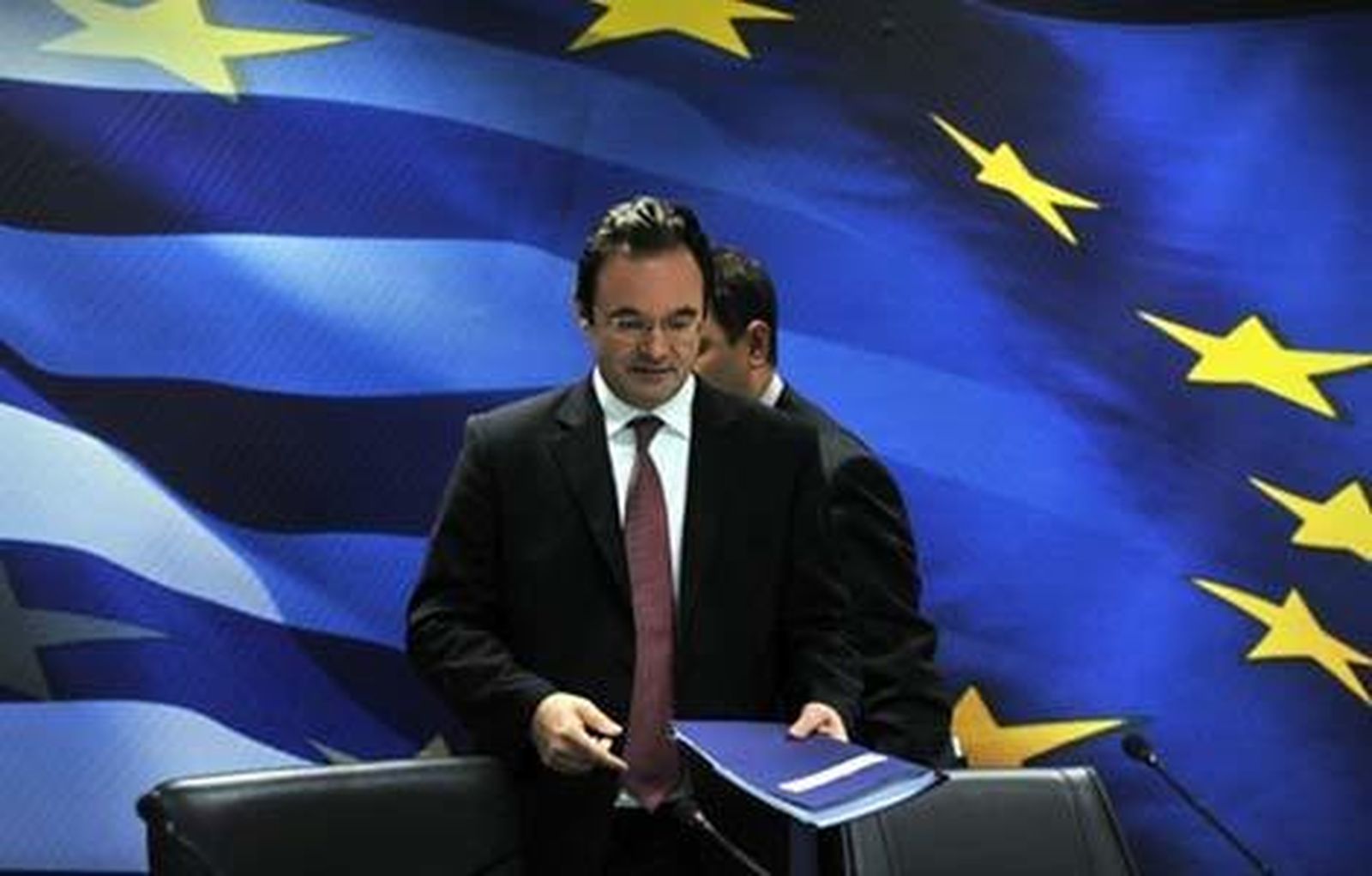 El ministro de Ecomía de Grecia, George Papconstantinou