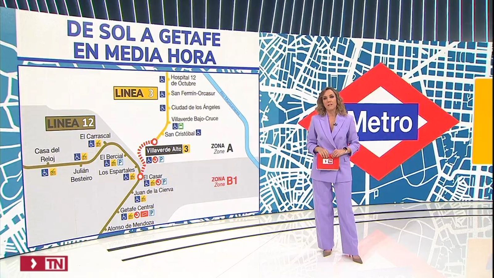 El avance de las obras de la línea 3 de Metro