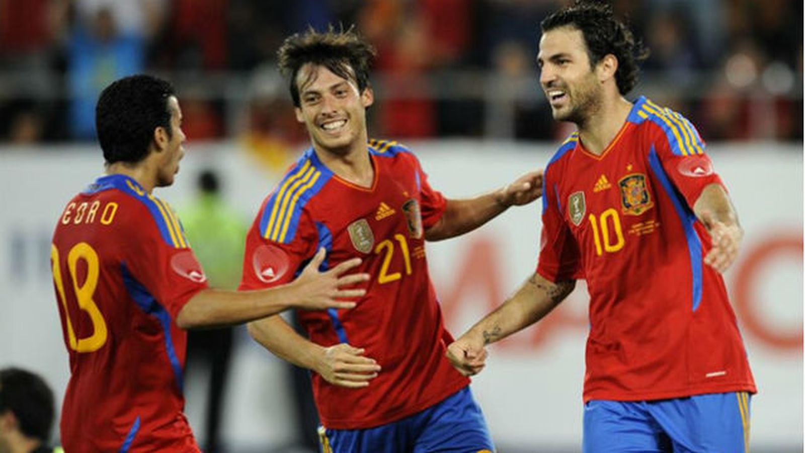 Pedro, Silva y Cesc