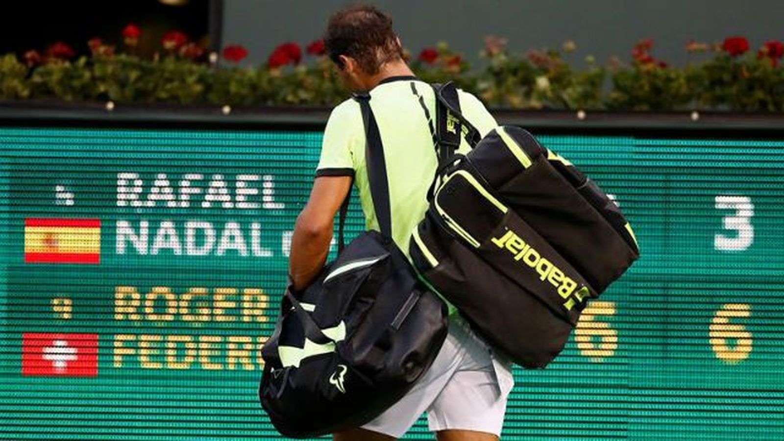 Nadal y Muguruza, eliminados en Indian Wells