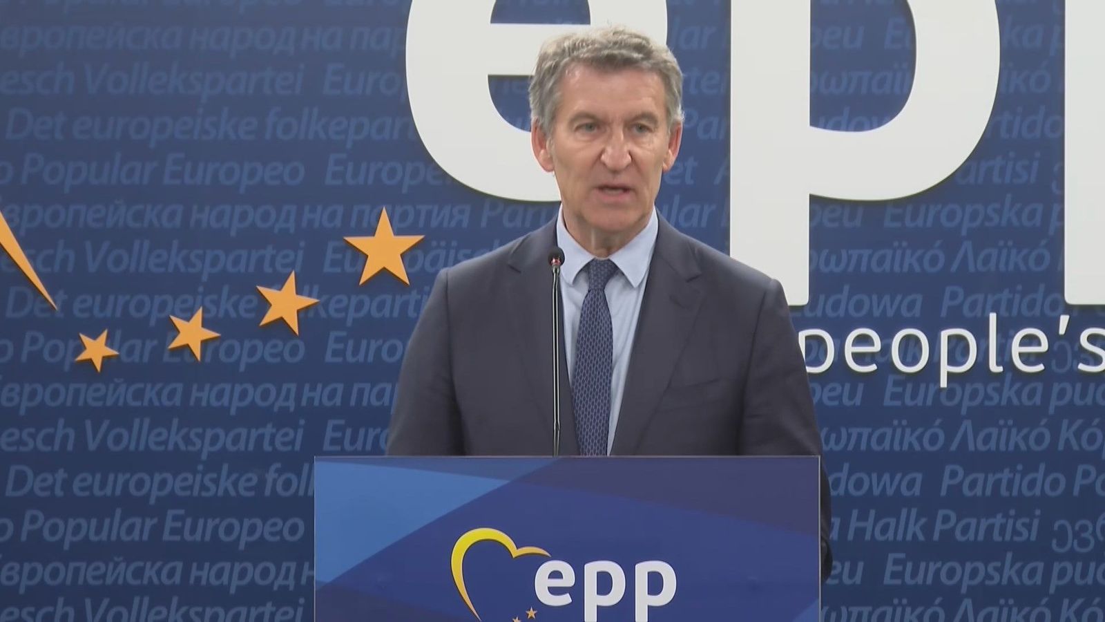 Feijóo: "Europa necesita firmeza, unidad y ambición, y Pedro Sánchez es un impedimento para las tres"
