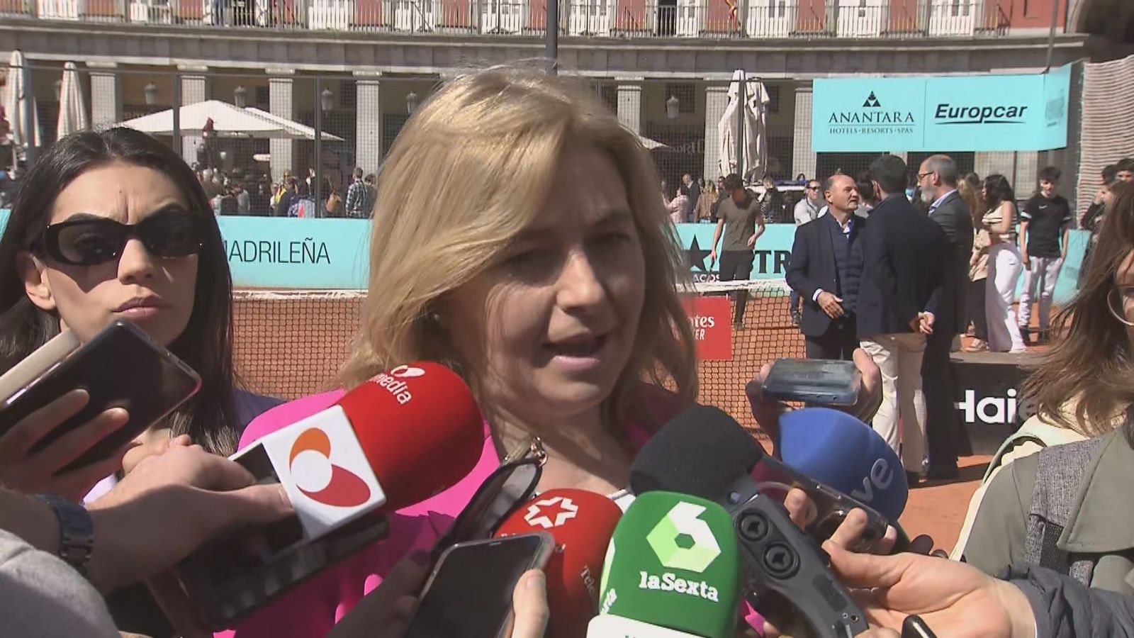 Tenis en la Plaza Mayor
