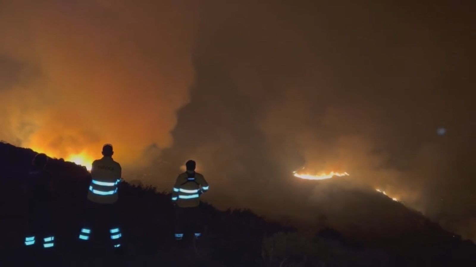Incendio en Tarifa