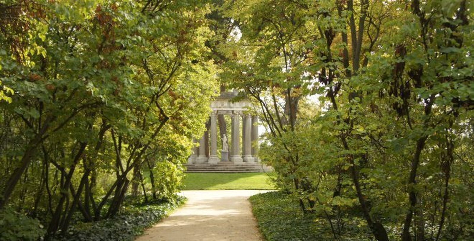 Parque de El Capricho en la Alameda de Osuna