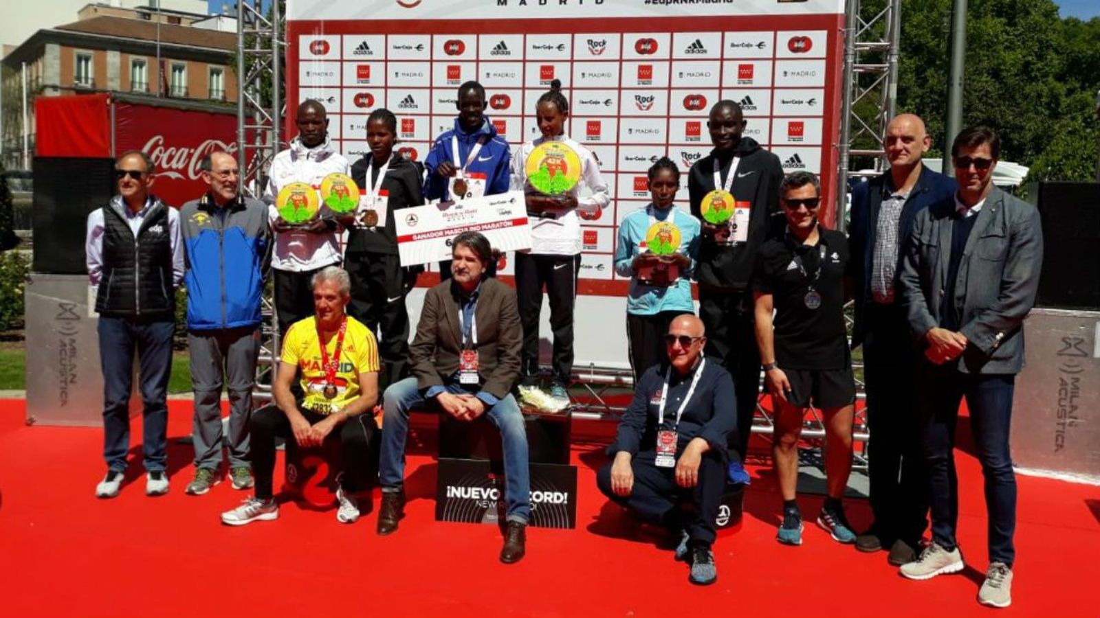 Rueben Kerio y Shasho Insermu ganan el Maratón de Madrid