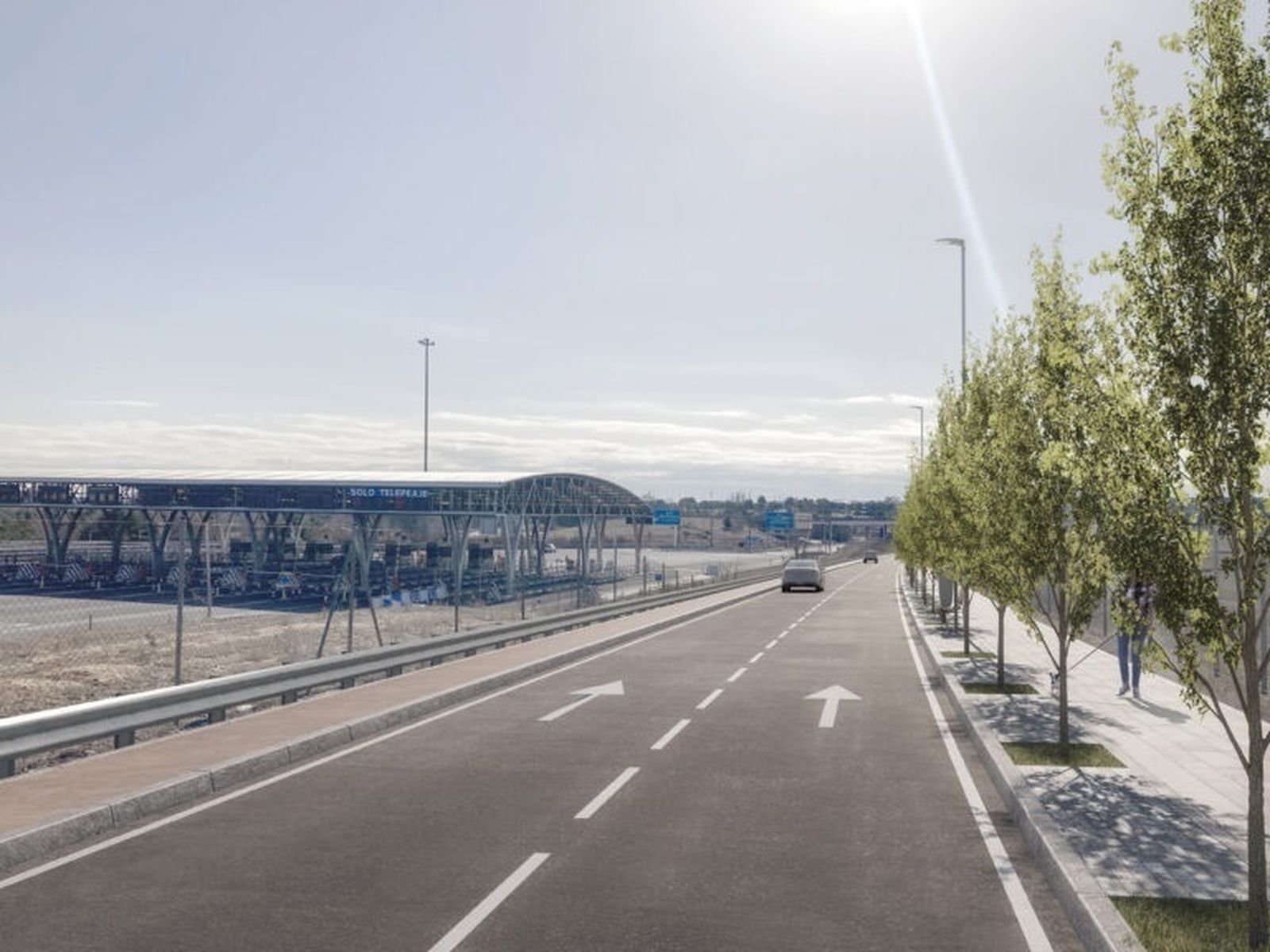La nueva calle 51 en Valdebebas
