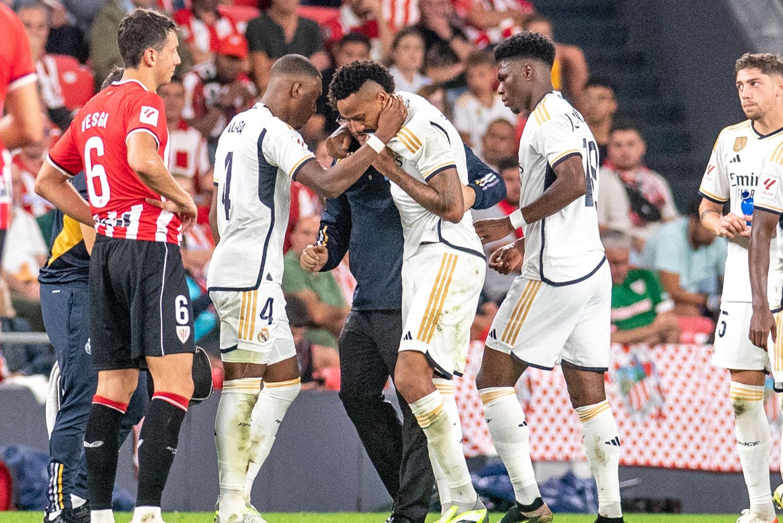 Militao, lesionado