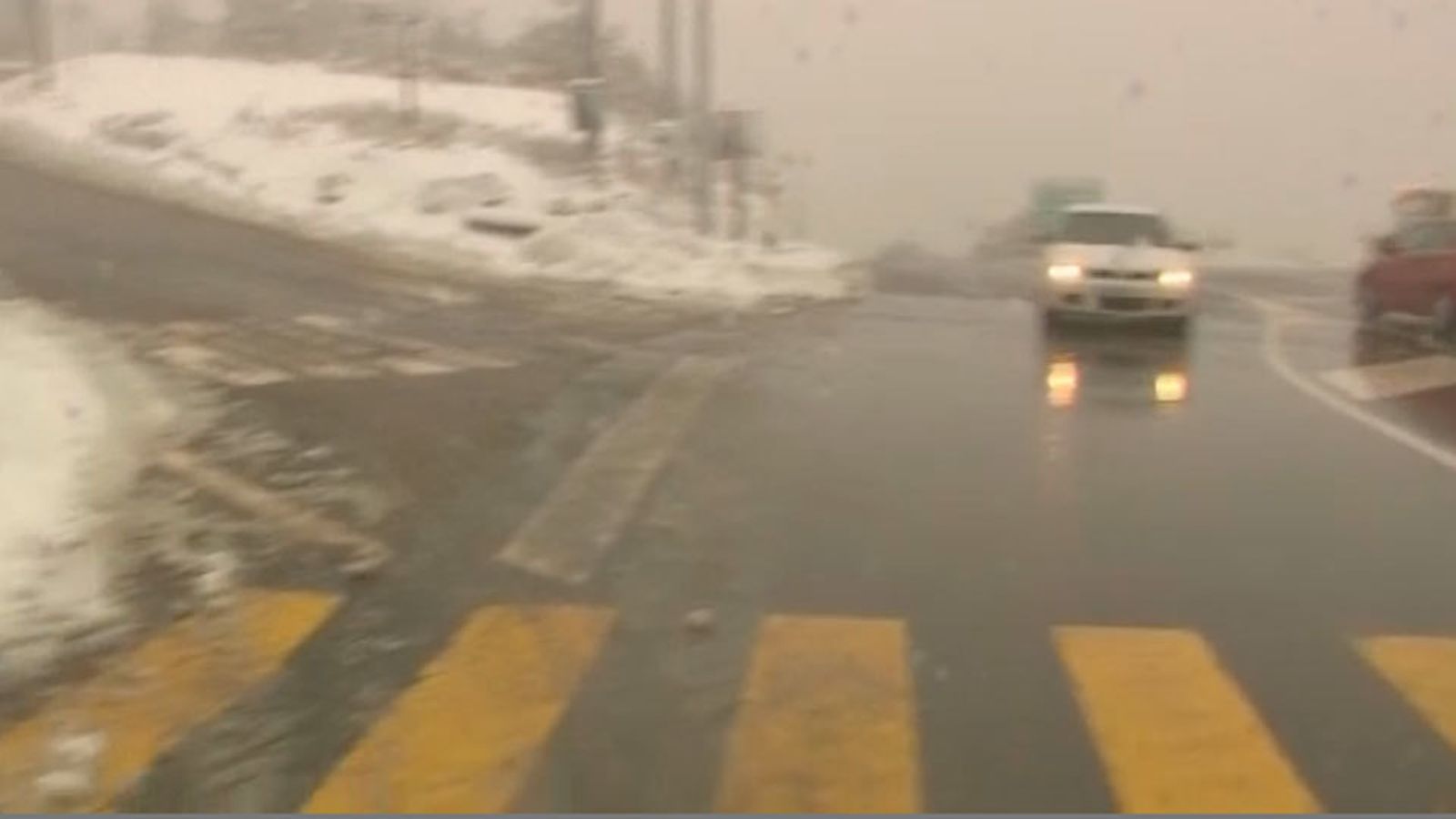 La nieve y el viento activan el Plan de Inclemencias de la Comunidad