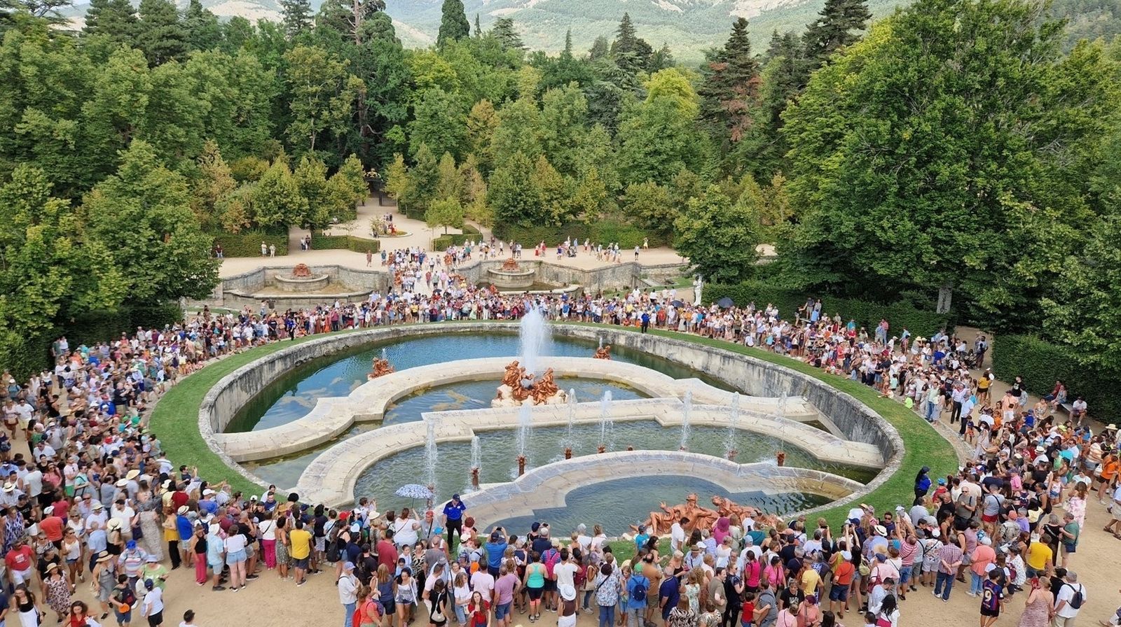 Fuente en La Granja