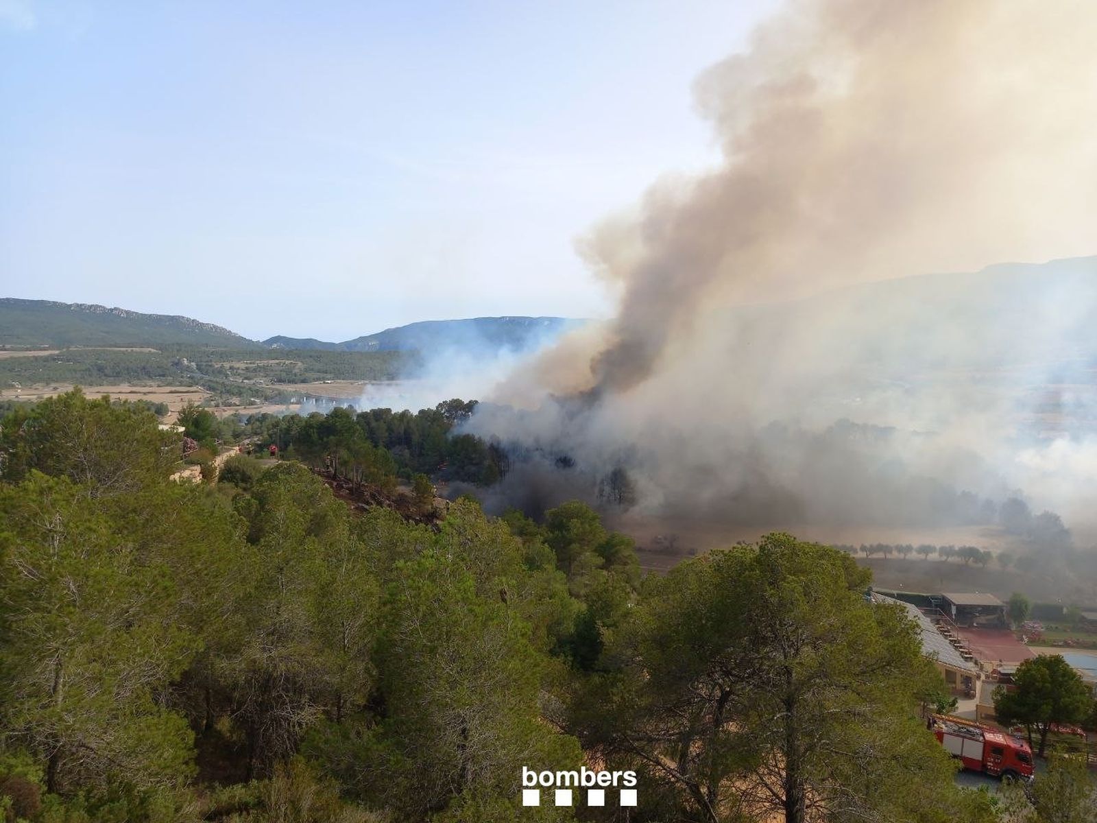 Incendio en Tarragona