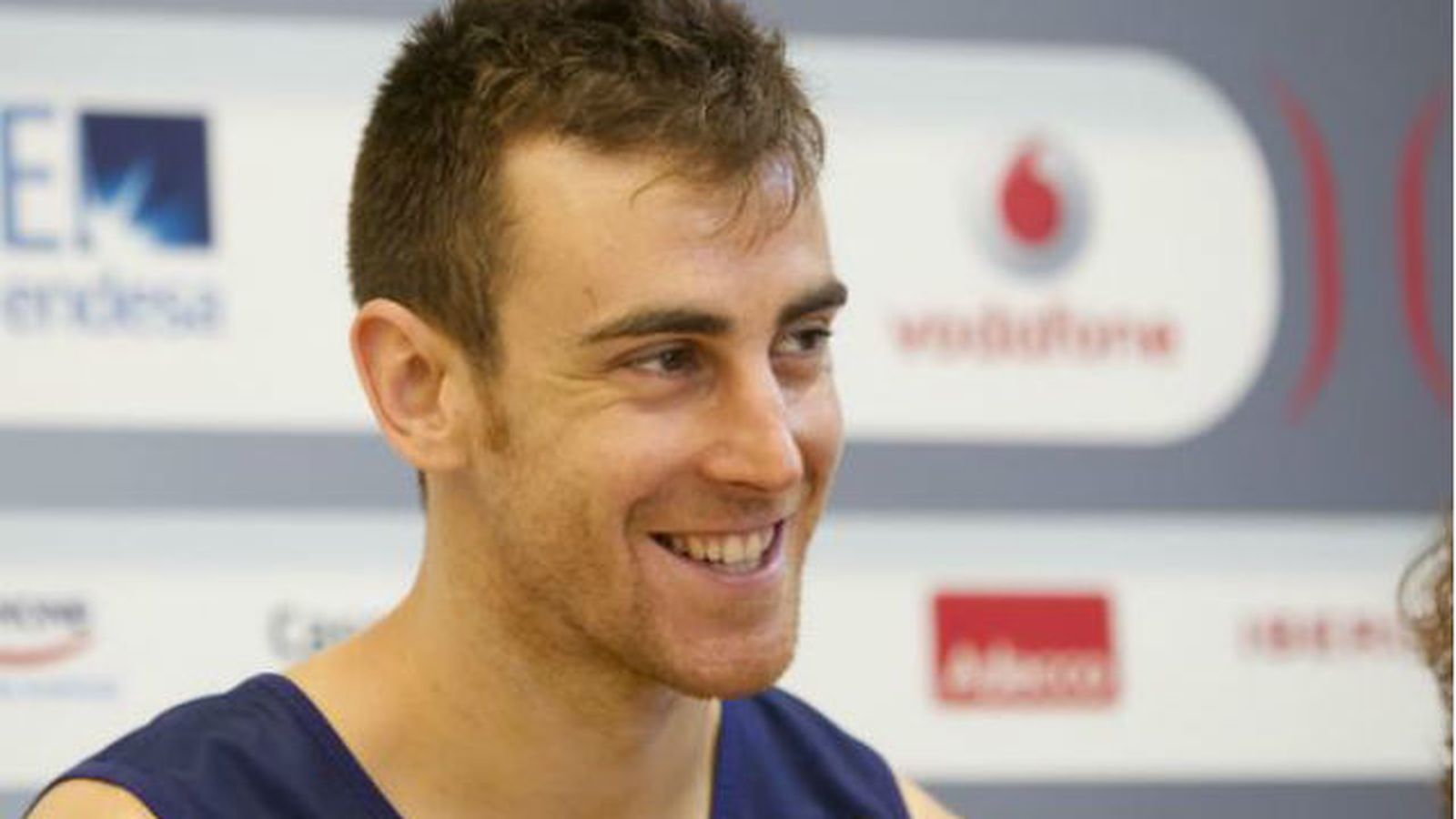 Víctor Claver, jugador de la selección española de baloncesto
