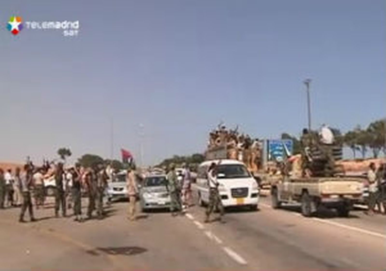 Los rebeldes libios entran en el centro de Sirte y controlan puntos estratégicos