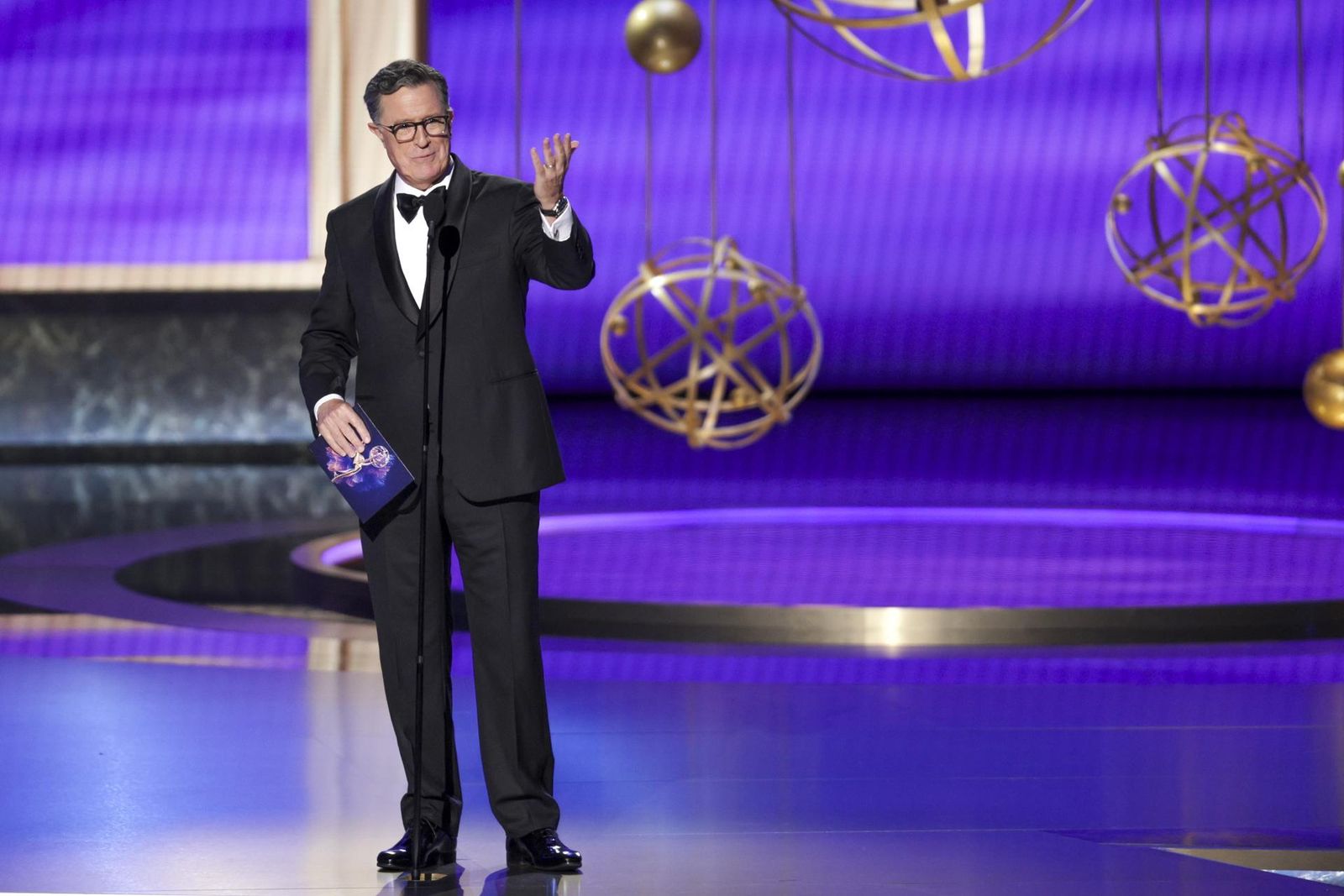 El cómico y presentador Stephen Colbert