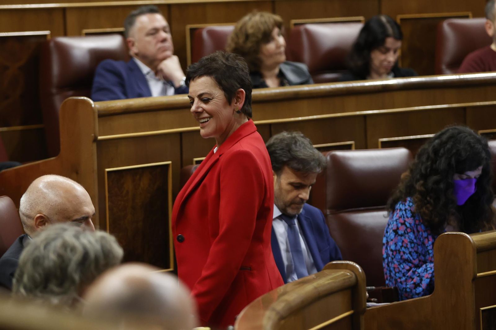 La portavoz de Bildu, Mertxe Aizpurua