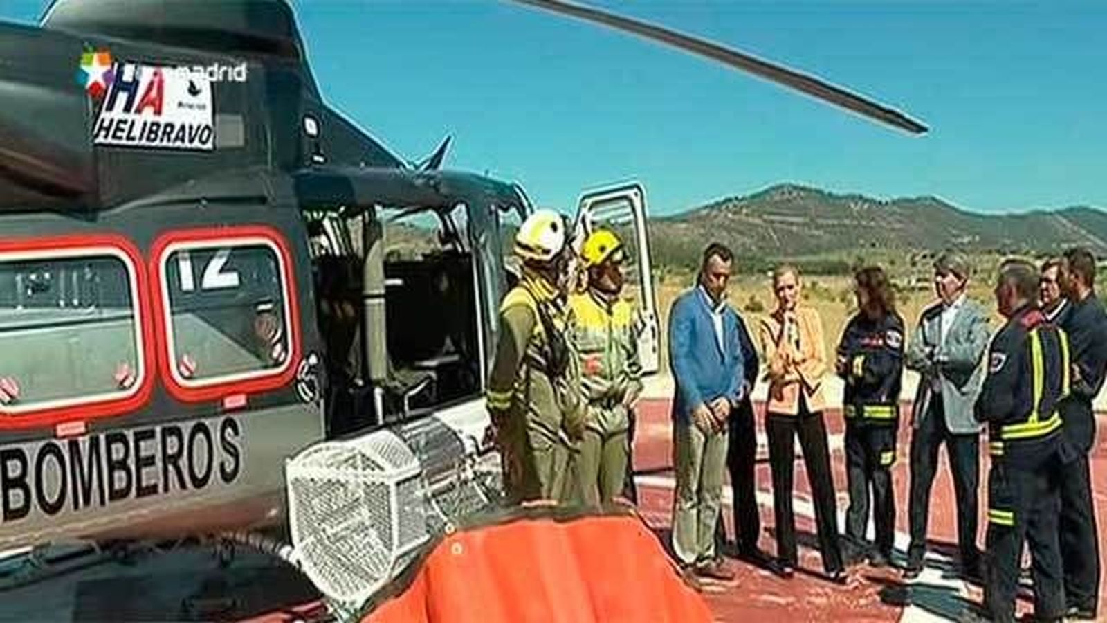 Cifuentes pide más contundencia contra los pirómanos