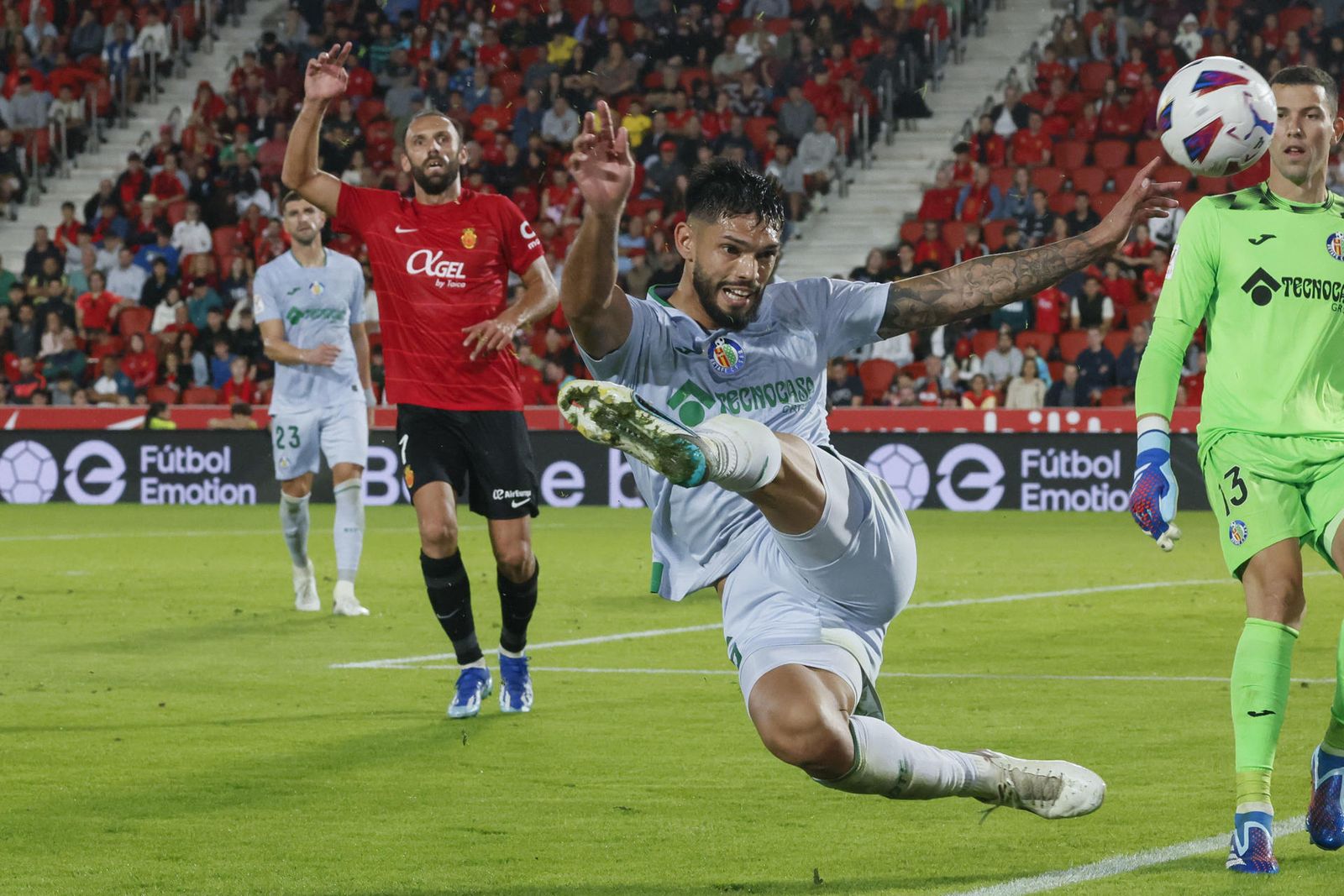 Alderete ante el Mallorca