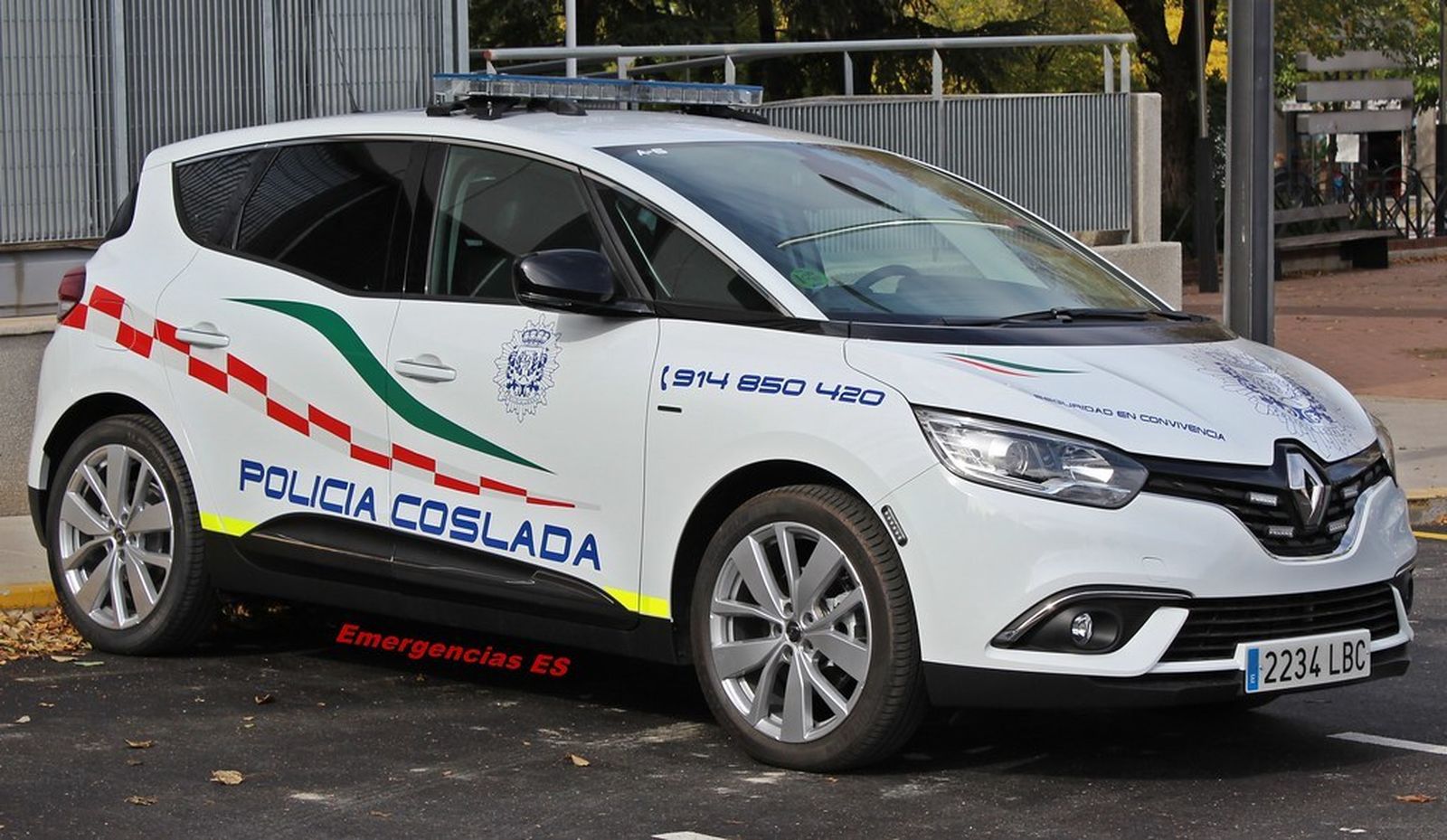 Coche de patrulla de la policía local de Coslada