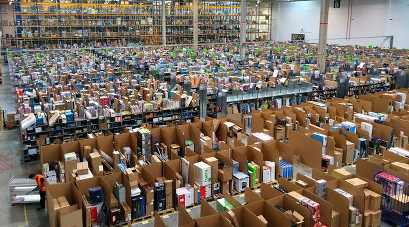 Centro Logístico de Amazon en Madrid