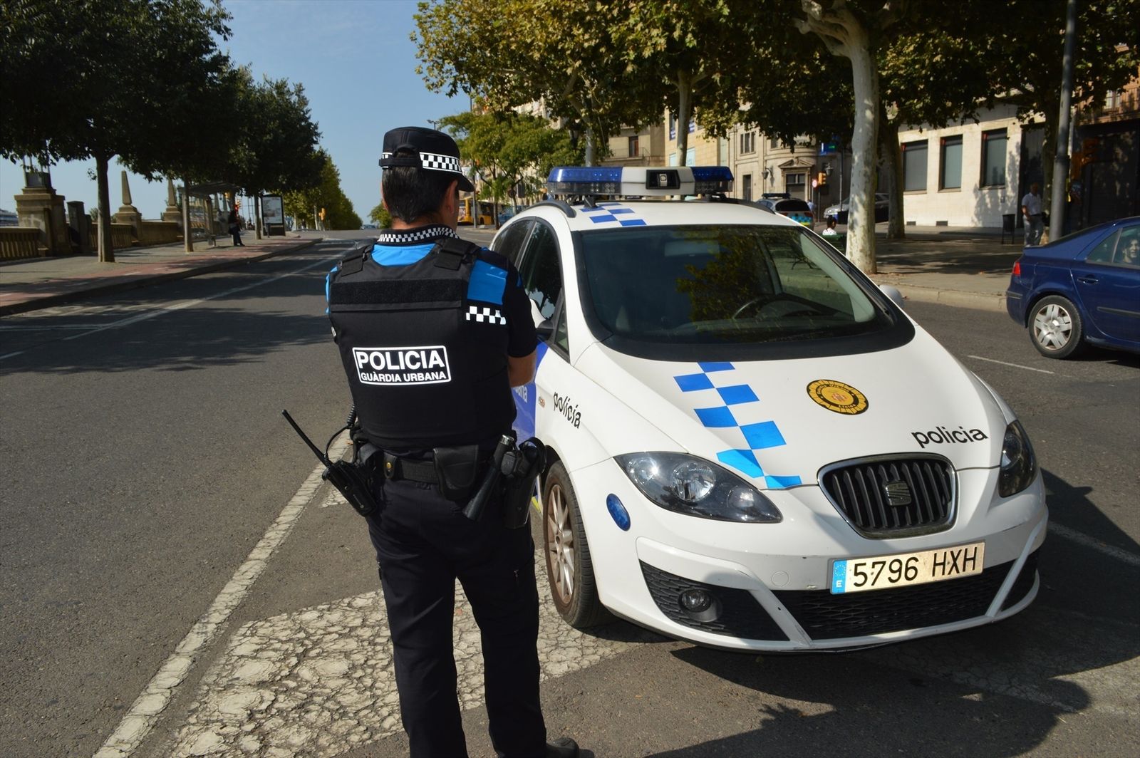 Agente de la Guardia Urbana de Lleida