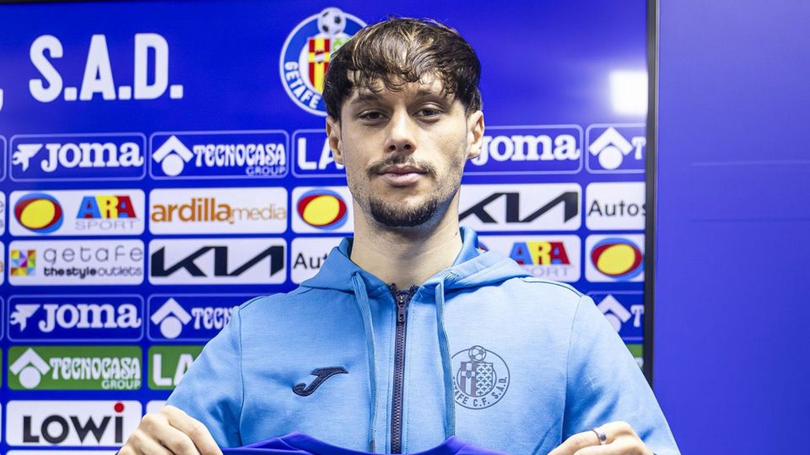 Birmancevic, presentado en el Getafe: "En mi sangre está pelearlo todo"
