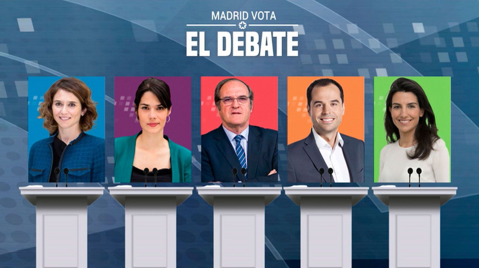 Madrid vota: debate electoral del 19-M en Telemadrid
