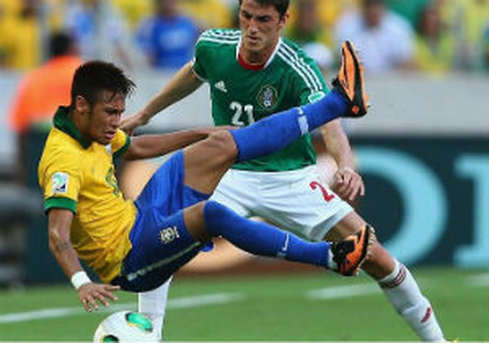 Neymar ante México