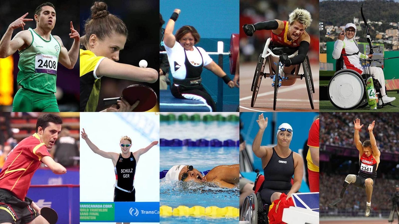Deportistas paralímpicos