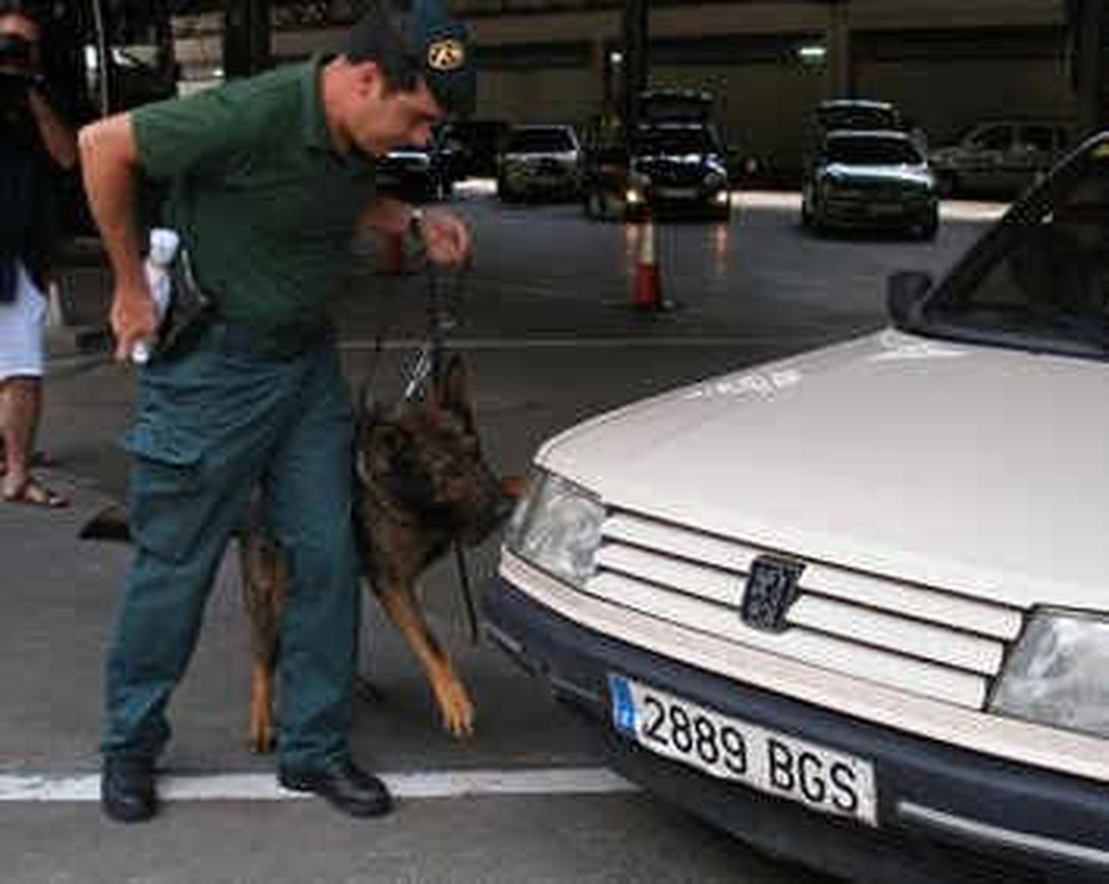 Un perro detector de billetes se estrena incautando 17.550 euros