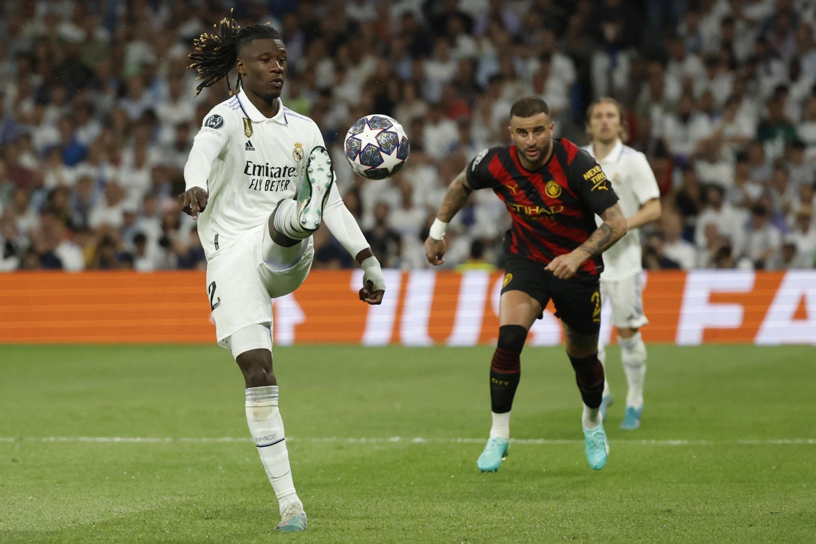 Camavinga ante el Manchester City