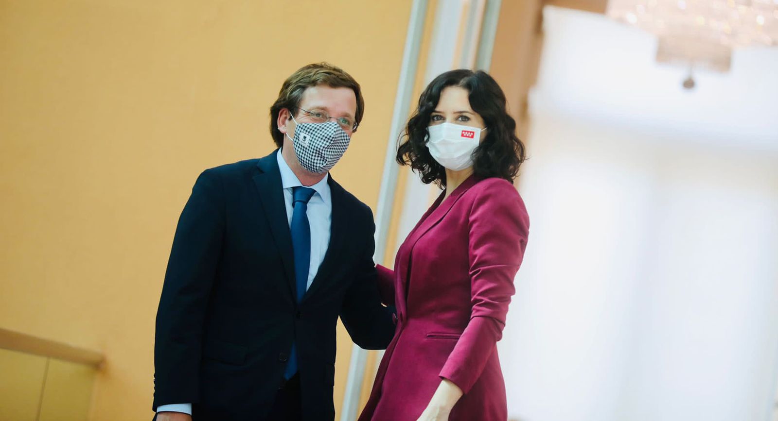 José Luis Martínez Almeida e Isabel Díaz Ayuso