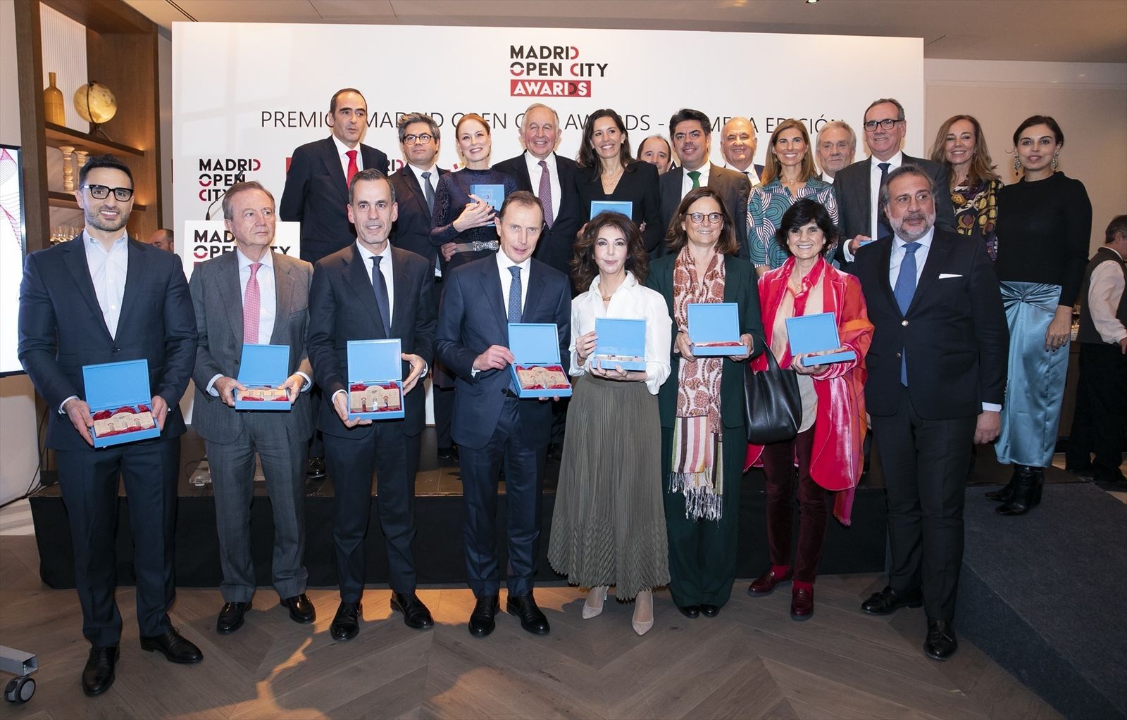 Premiados con los premios 'Madrid Open City Awards'