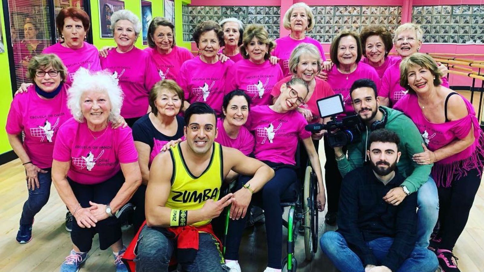 Zumba con Damián Veiga en Boadilla