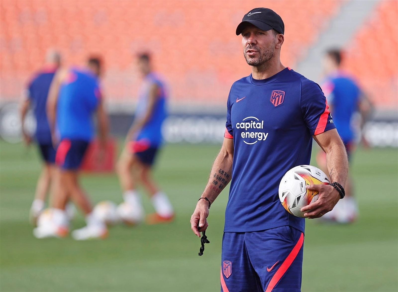 Simeone, entrenador del Atlético de Madrid