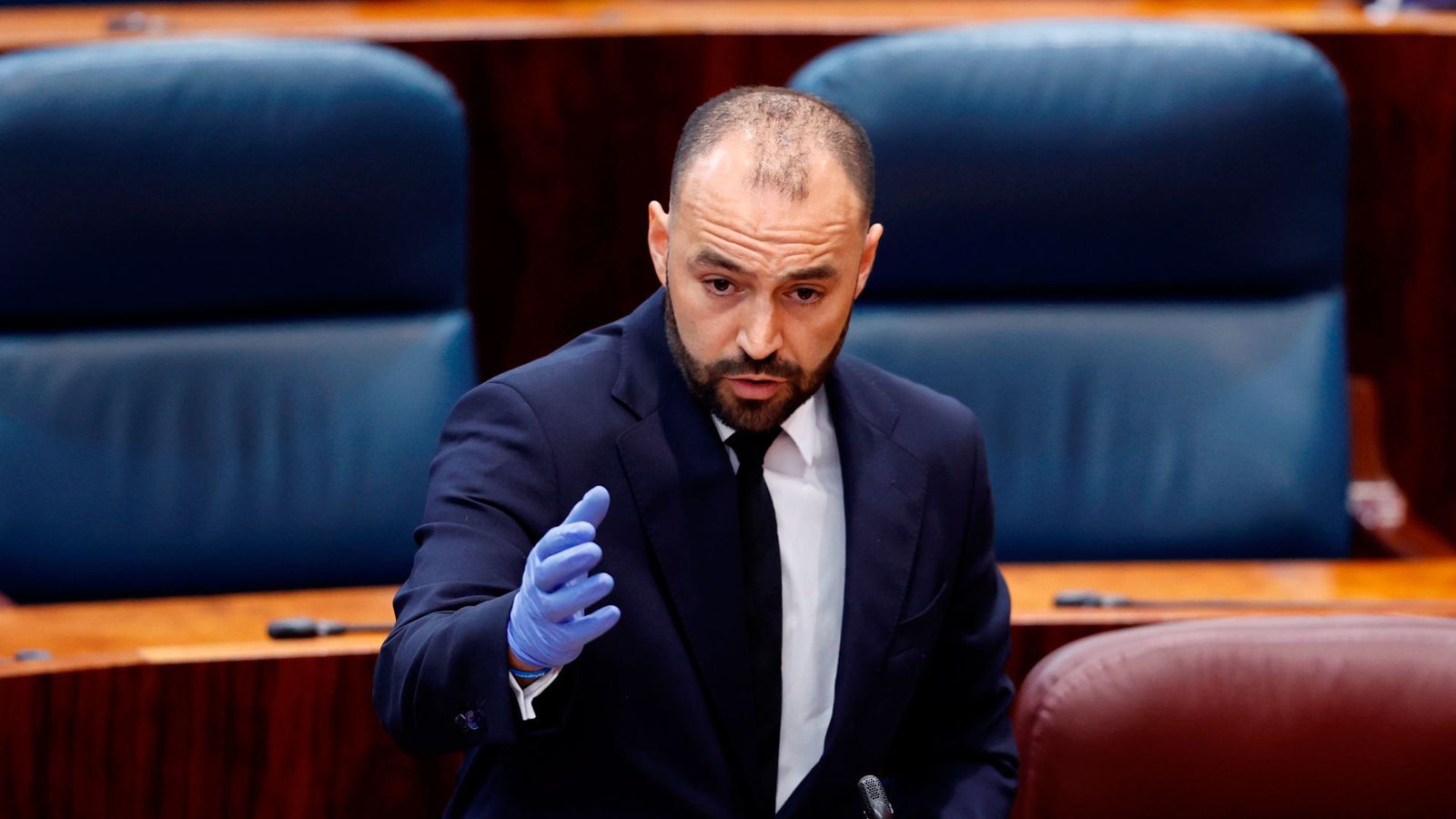 El consejero de Economía de la Comunidad de Madrid, Manuel Giménez