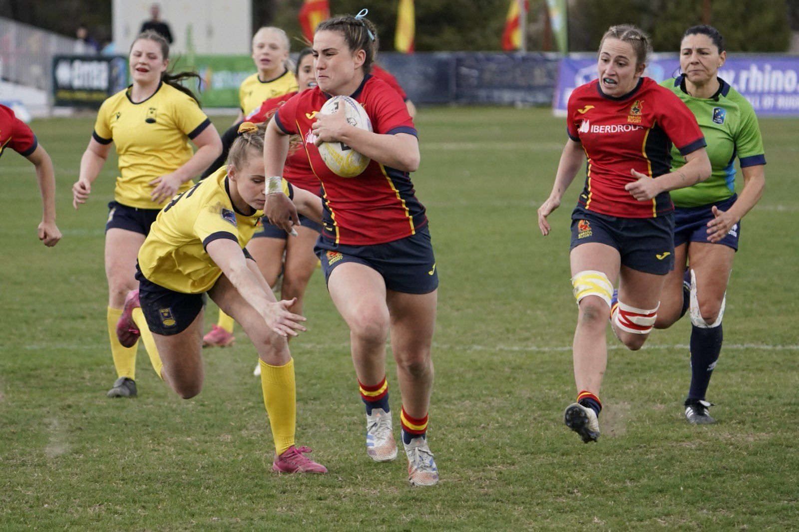 Selección española de rugby femenino