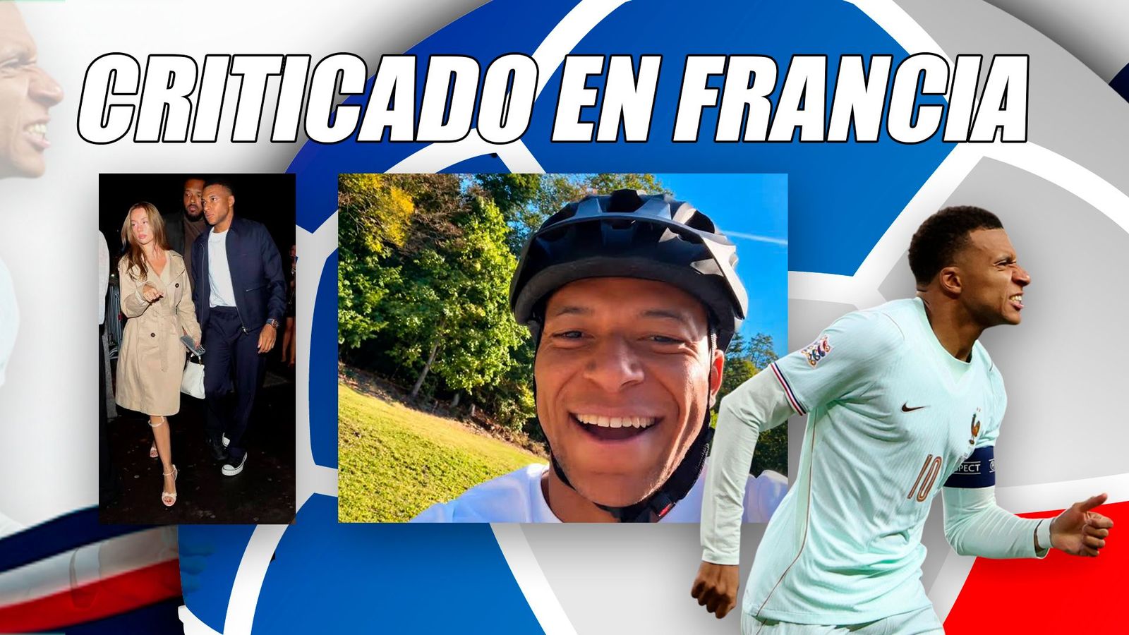 Lluvia de críticas en Francia a Mbappé