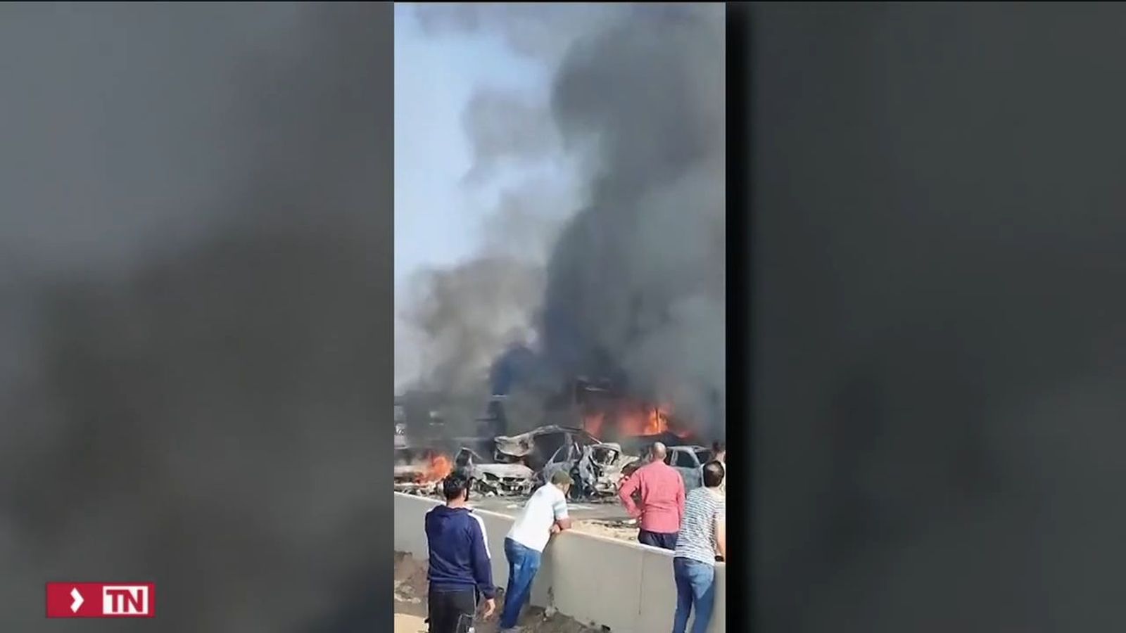 Accidente de tráfico en Egipto