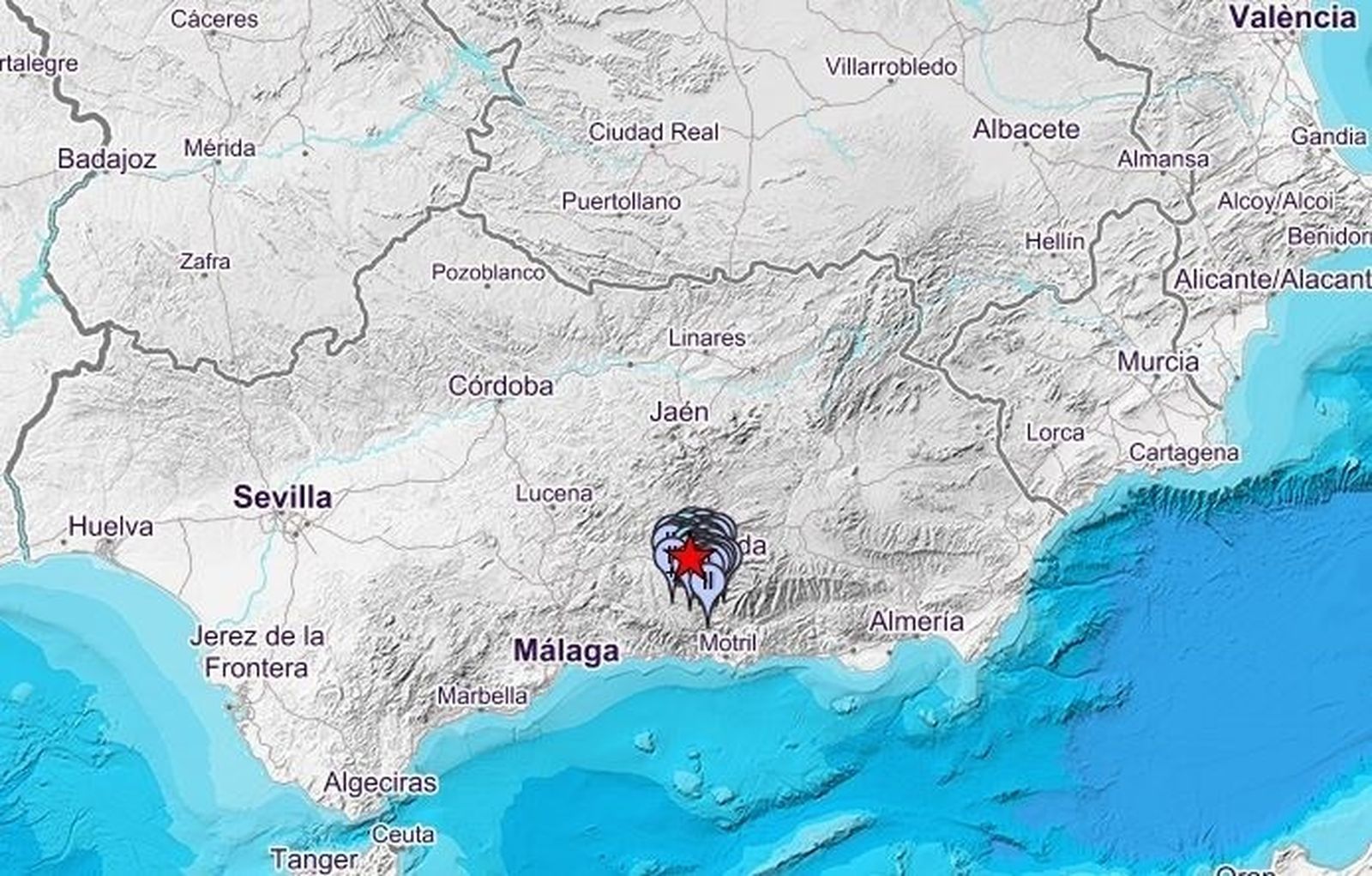 Terremoto de magnitud 3,1 en Santa Fe (Granada) sentido en otros puntos de la zona