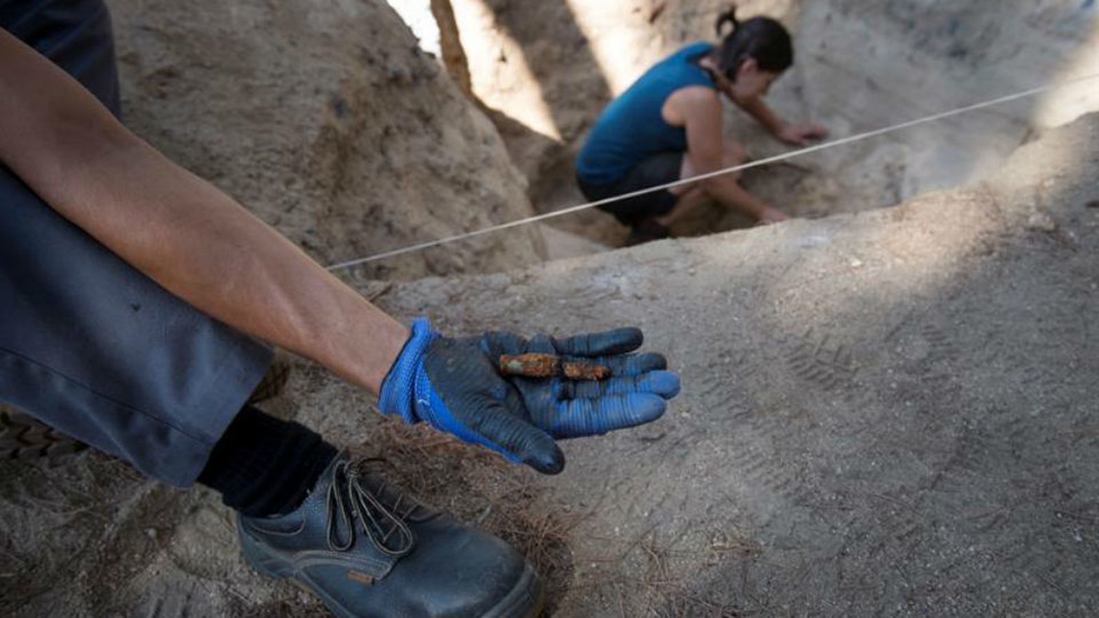 Una trinchera revela cómo fueron los últimos días en el frente de Madrid