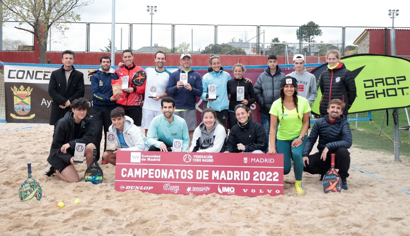 Campeones de Madrid de tenis playa