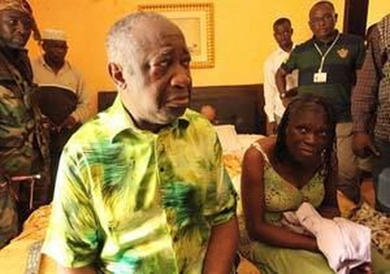 Detienen al presidente saliente de Costa de Marfil Laurent Gbagbo