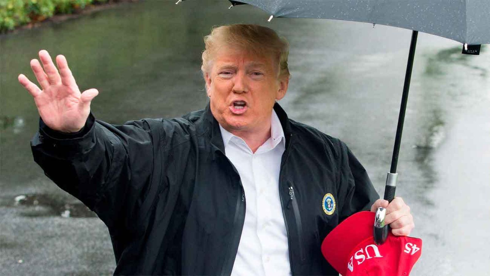 Trump admite que hay cambio climático pero duda de que lo hayan provocado los humanos
