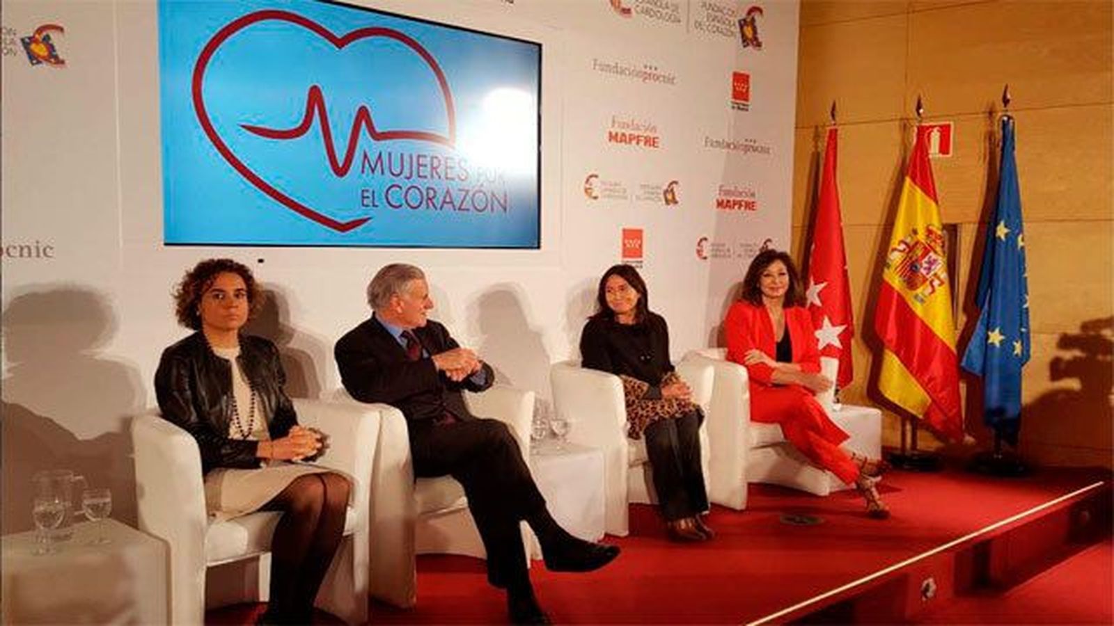 Ana Rosa Quintana, Mónica Naranjo y Ruth Beitia, embajadoras  de 'Mujeres por el Corazón'