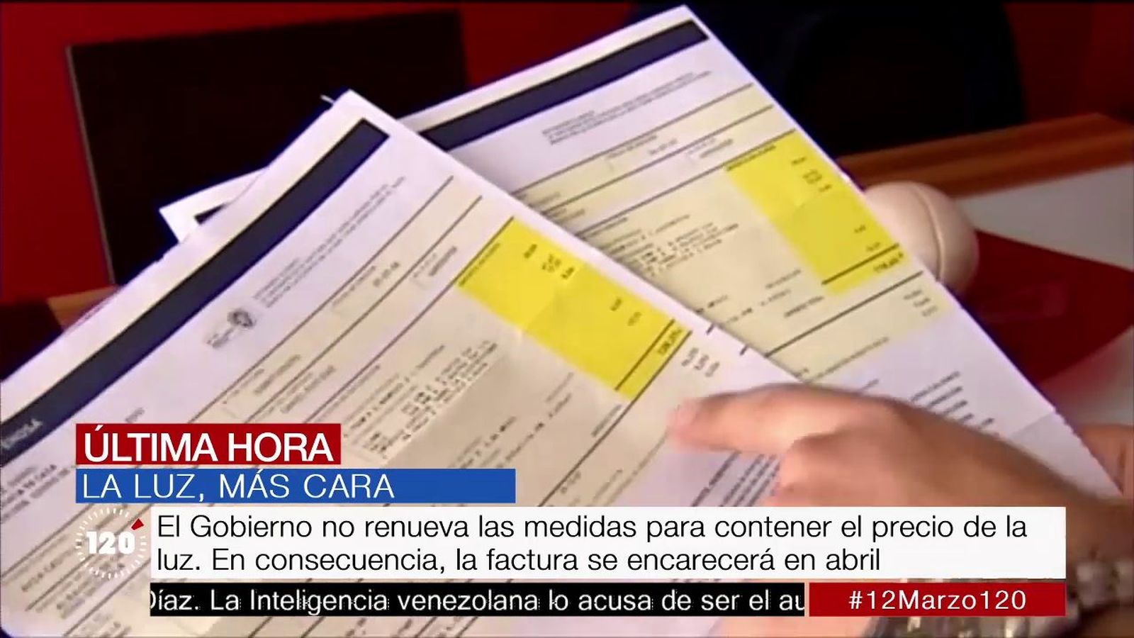 El recibo de la luz volverá a subir a partir de abril