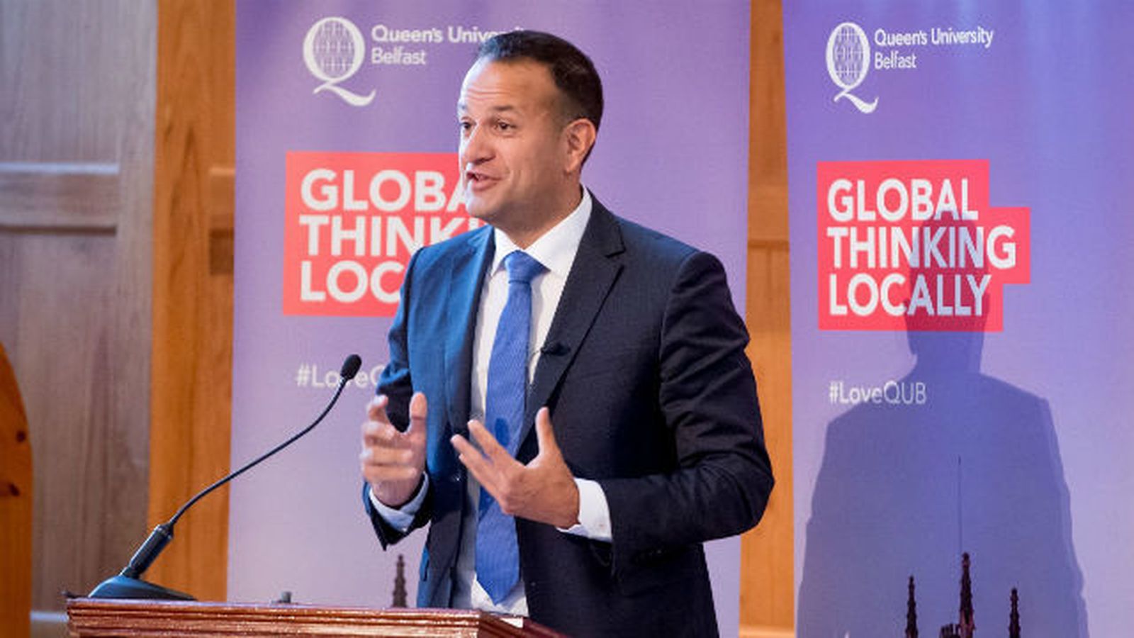El primer ministro irlandés, el democristiano Leo Varadkar