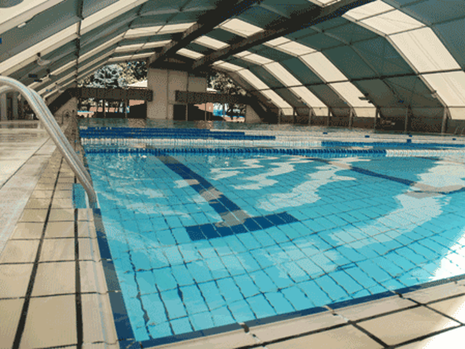 Uno de los vasos del complejo de piscinas municipales de Fuenlabrada