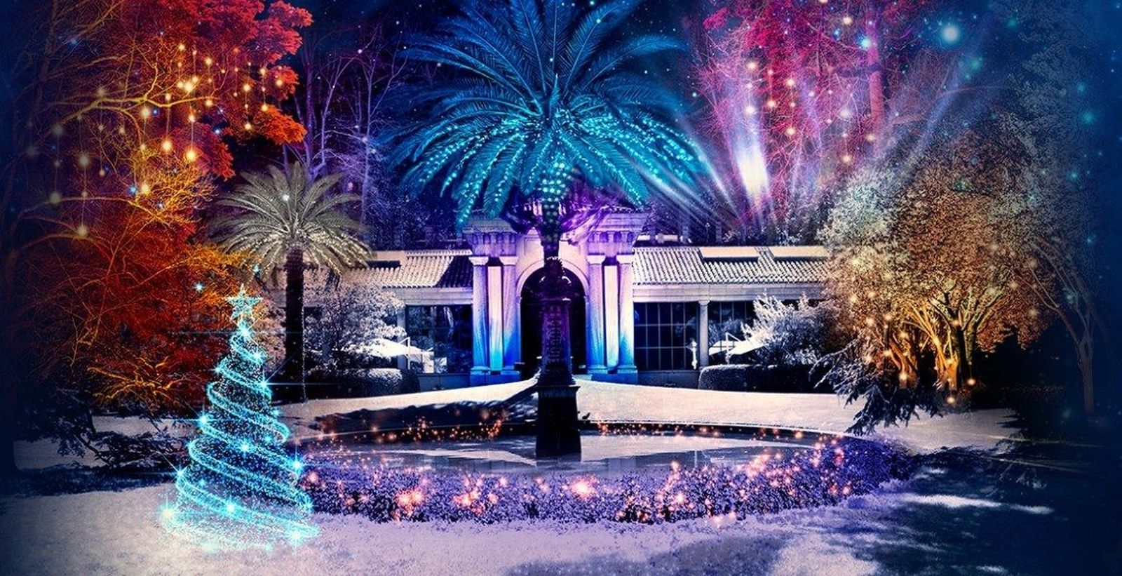El Jardín Botánico presumirá de iluminación esta Navidad
